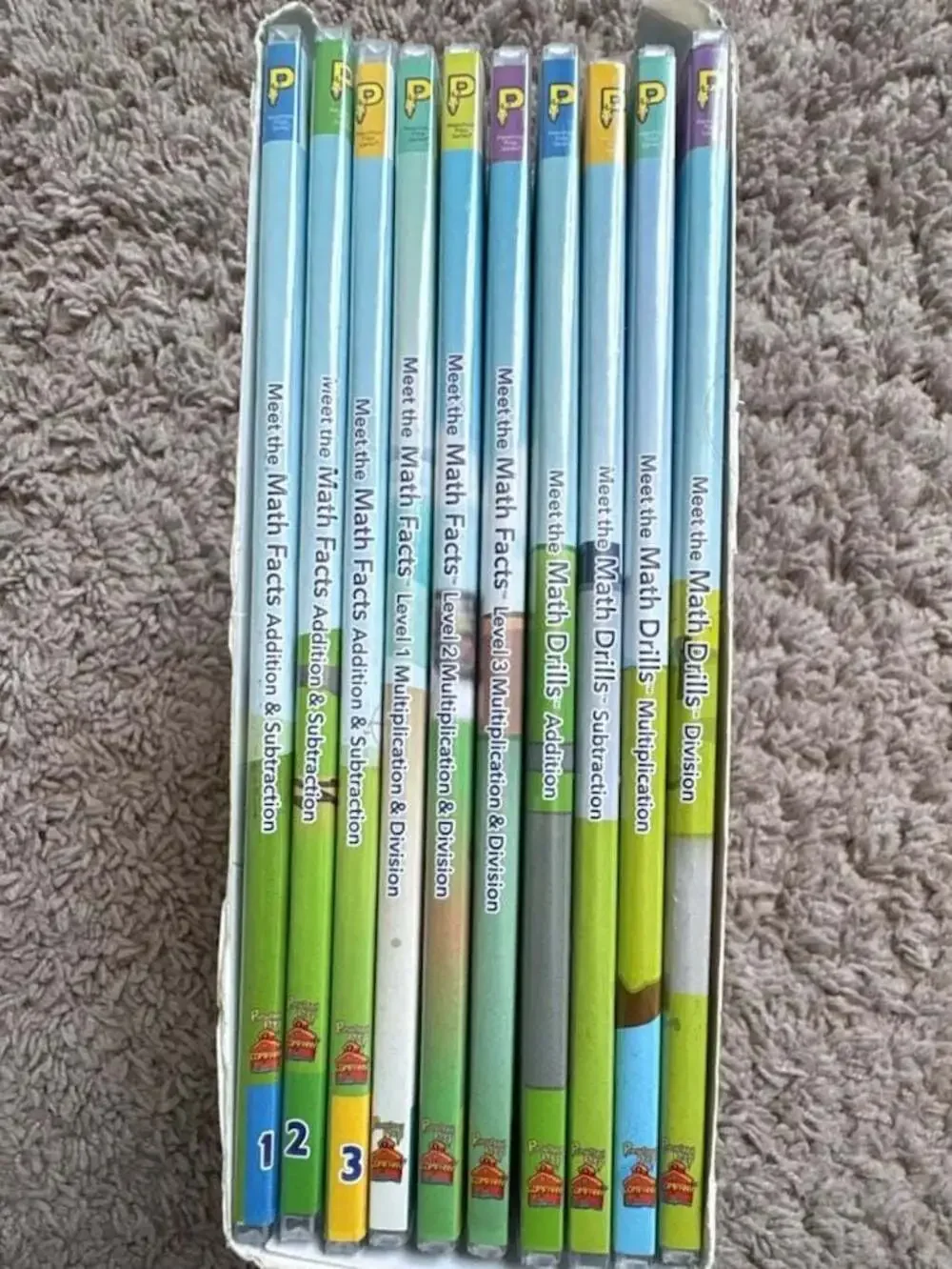 Preschool Prep Company 20-DVD Collection Bundle Math Facts & Preschool Prep